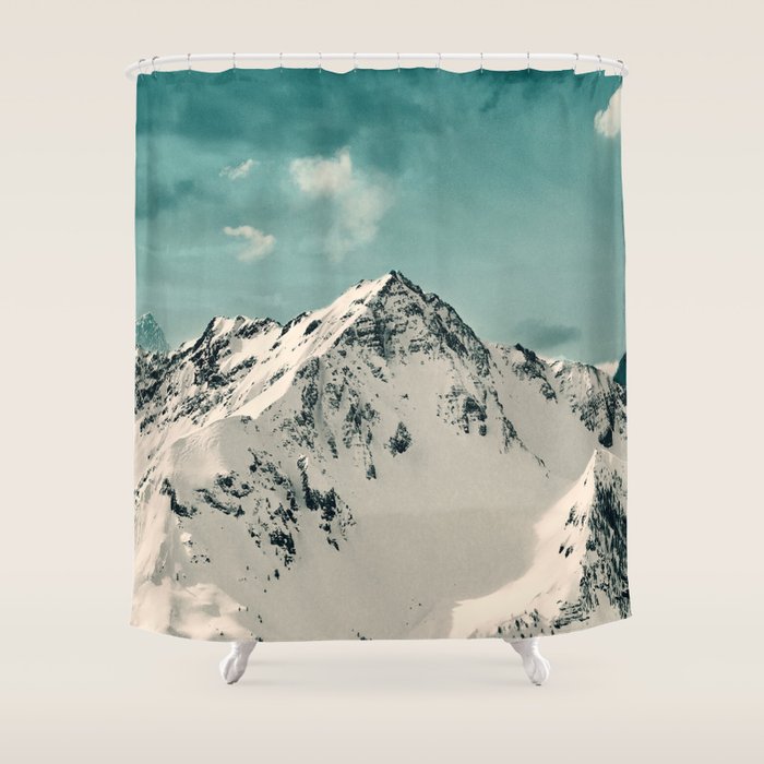 Snow Peak Shower Curtain Gallery Image 1