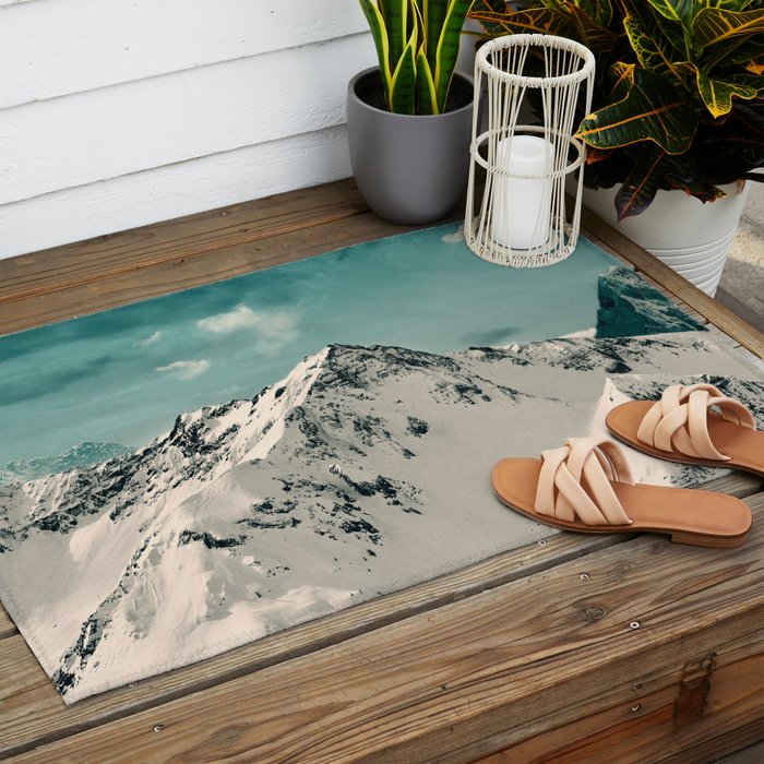 Snow Peak Outdoor Rug Gallery Image 2