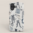 Hang out in laundry room Illu denim iPhone Case Gallery Image 1