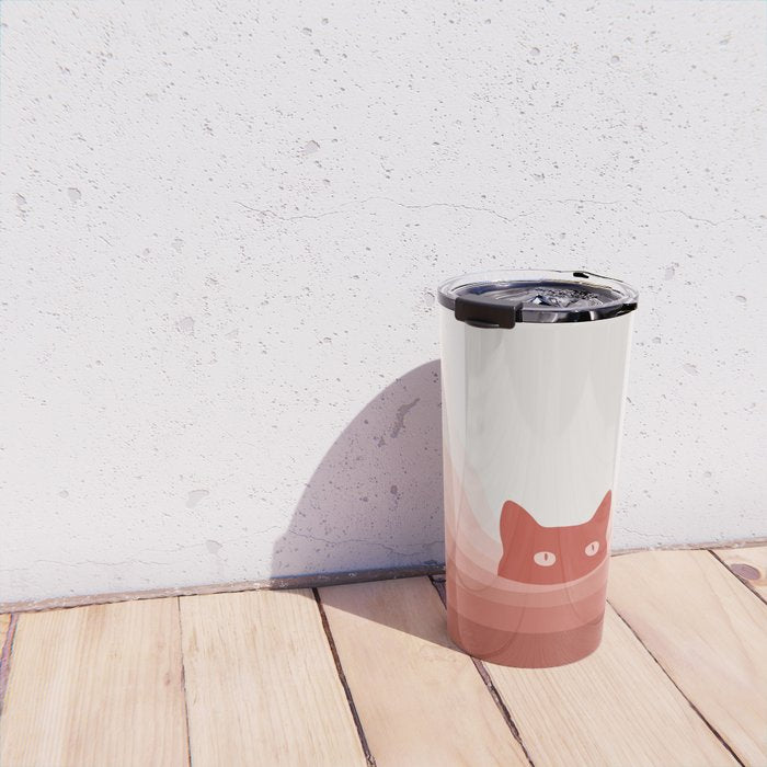 Cat Landscape 78 Travel Mug Gallery Image 4