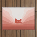 Cat Landscape 78 Outdoor Rug Gallery Image 1