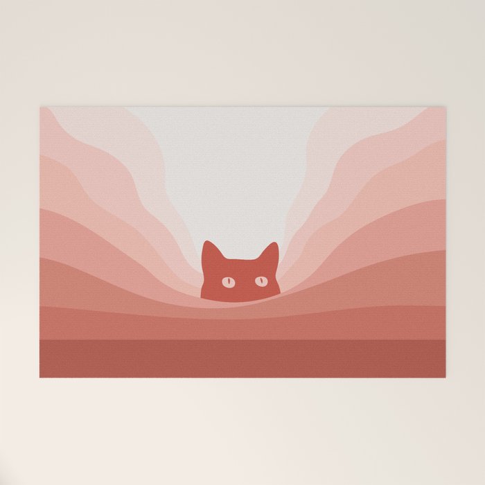 Cat Landscape 78 Welcome Mat Gallery Image 1