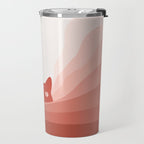 Cat Landscape 78 Travel Mug Gallery Image 2
