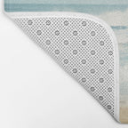 Ocean Photography, Calming Sea Photo, Blue Waves Seascape Photograph, Beach Print Bath Mat Gallery Image 2