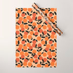 Seamless Citrus Pattern / Oranges Wrapping Paper Gallery Image 1