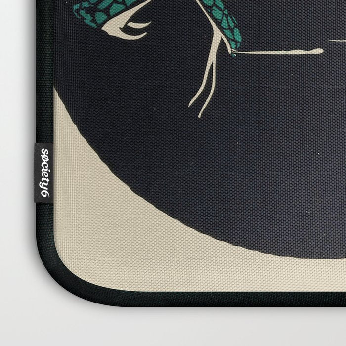 The strangling of a poisonous snake, representing the crushing colour lithograph G. Dorival 1918 Laptop Sleeve Gallery Image 3