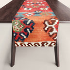 Bayburt Northeast Anatolian Niche Kilim Print Table Runner Gallery Image 1