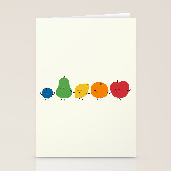 Fruit Parade Stationery Card Gallery Image 1