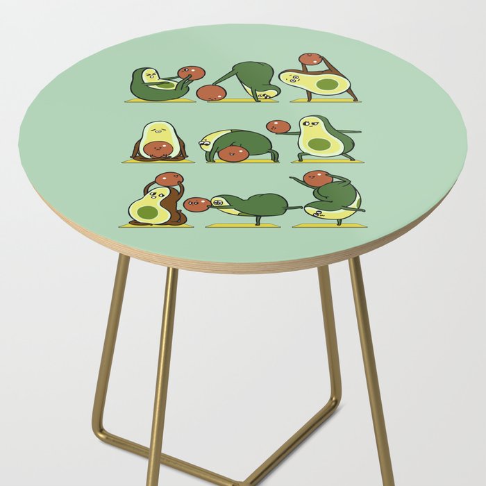 Avocado Yoga With The Seed Side Table Gallery Image 2