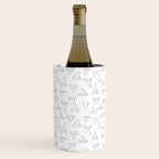 SHARK TEETH PATTERN-white Wine Chiller Gallery Image 3