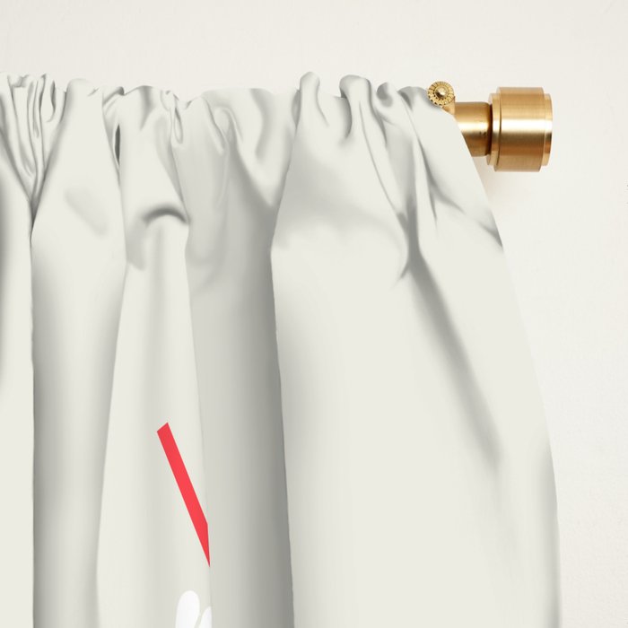 Retro Summer Party Window Curtain Gallery Image 2