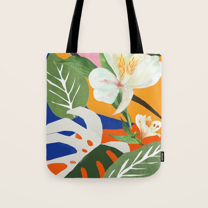 Garden - Abstract Art Tote Bag Gallery Image 1