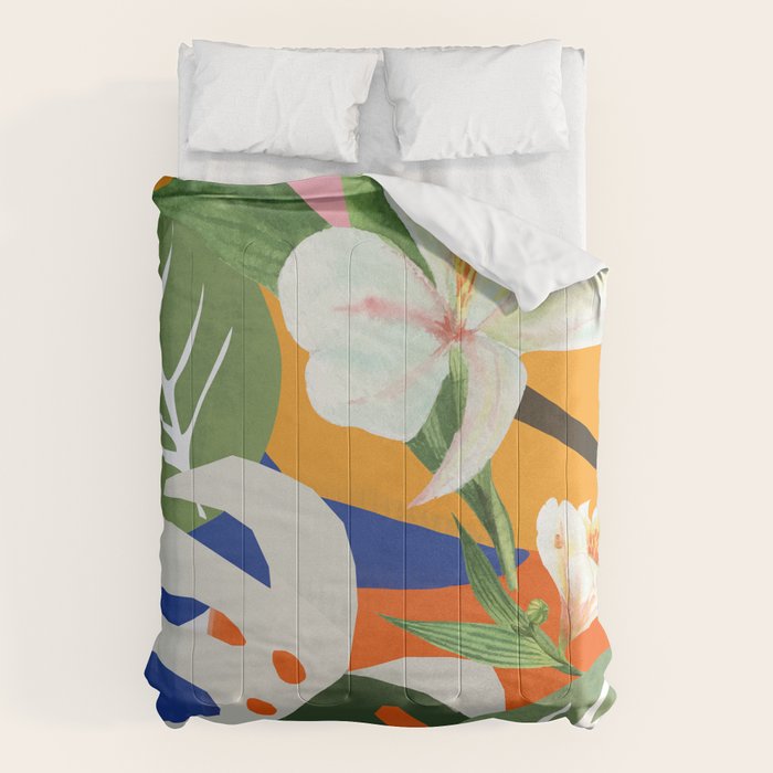 Garden - Abstract Art Comforter Gallery Image 6