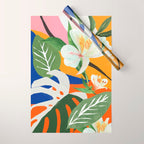Garden - Abstract Art Wrapping Paper Gallery Image 1