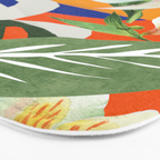 Garden - Abstract Art Bath Mat Gallery Image 3