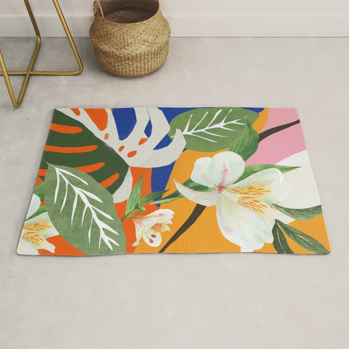 Garden - Abstract Art Rug Gallery Image 1