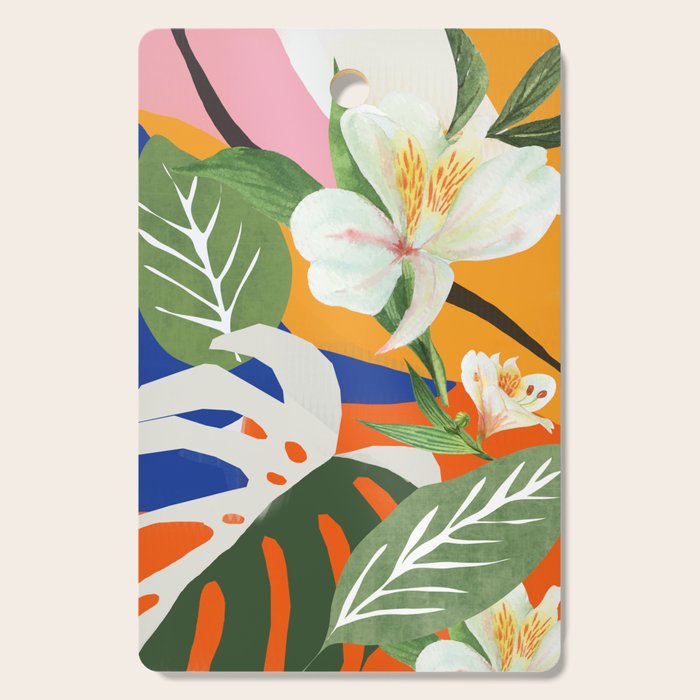 Garden - Abstract Art Cutting Board Gallery Image 1