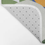 Garden - Abstract Art Bath Mat Gallery Image 2
