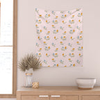 Blush Botanica - Floral Pattern Wall Tapestry Gallery Image 2