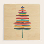 Joy Fern Wood Wall Art Gallery Image 1