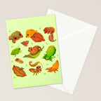 Leaf mimics Stationery Card Gallery Image 2