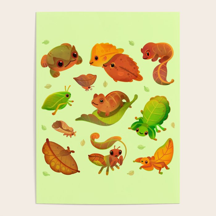 Leaf mimics Poster Gallery Image 4