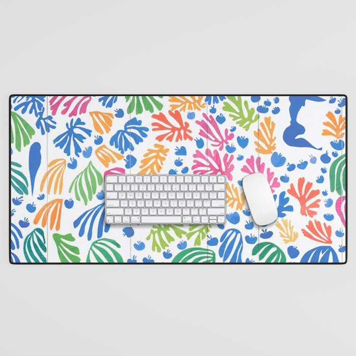 The Parakeet and the Mermaid by Henri Matisse Desk Mat Gallery Image 1