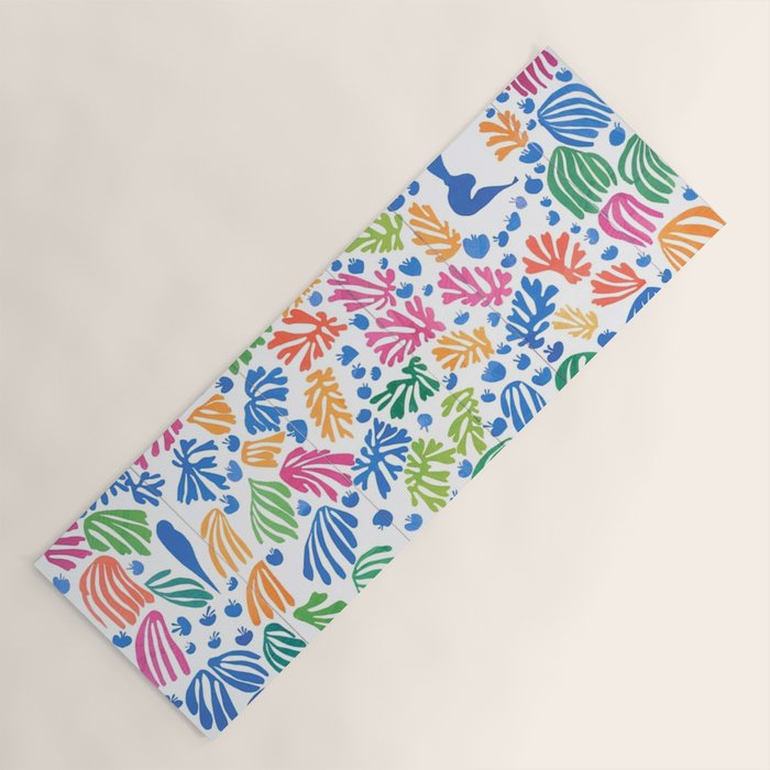 The Parakeet and the Mermaid by Henri Matisse Yoga Mat Gallery Image 1