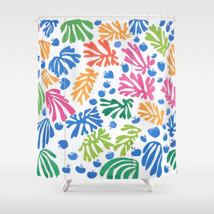 The Parakeet and the Mermaid by Henri Matisse Shower Curtain Gallery Image 1