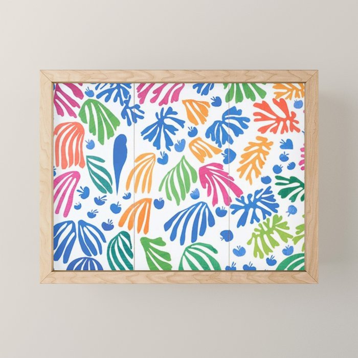 The Parakeet and the Mermaid by Henri Matisse Mini Art Print Gallery Image 1