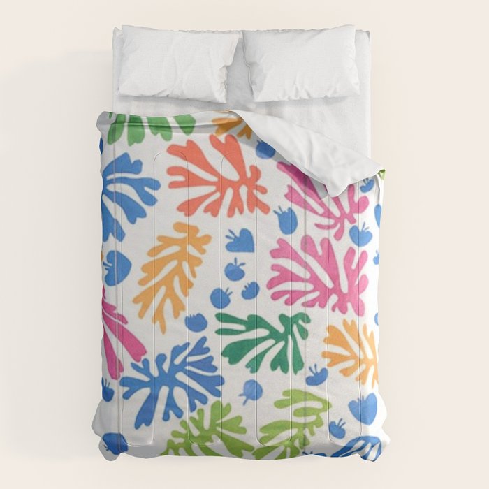 The Parakeet and the Mermaid by Henri Matisse Comforter Gallery Image 6