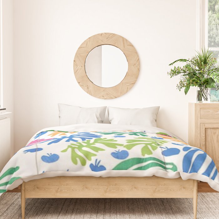 The Parakeet and the Mermaid by Henri Matisse Duvet Cover Gallery Image 3