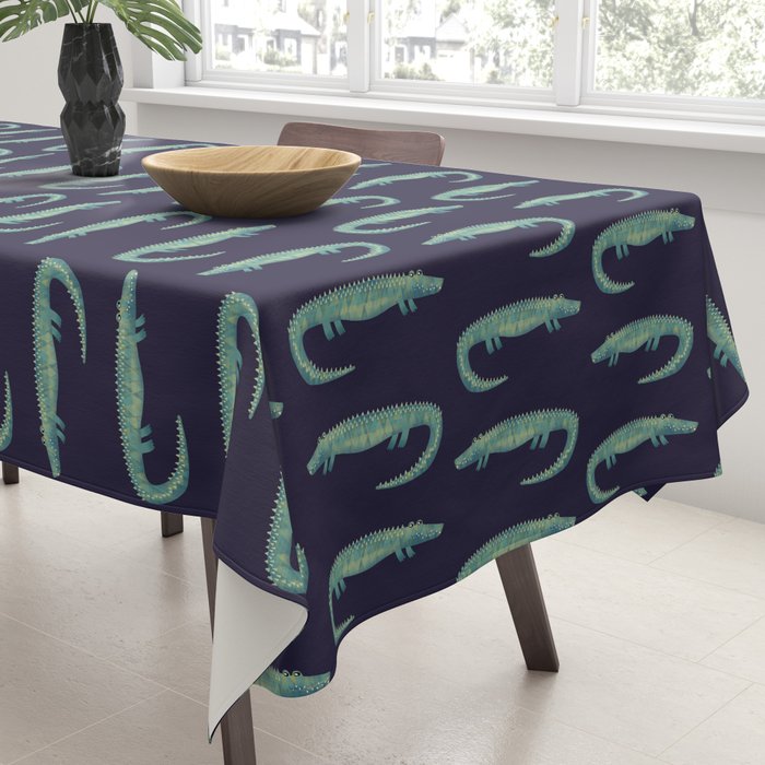 Alligator - or maybe Crocodile Tablecloth Gallery Image 3