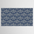 Navy Blue Bigfoot & Friends Tablecloth Gallery Image 2