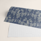 Navy Blue Bigfoot & Friends Wrapping Paper Gallery Image 2