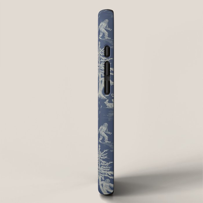 Navy Blue Bigfoot & Friends iPhone Case Gallery Image 2