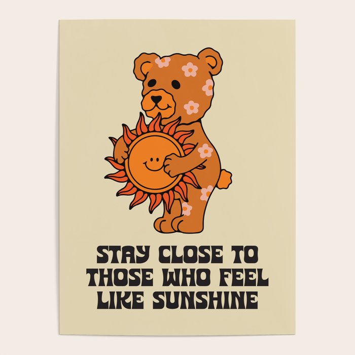 Sunshine Bear Poster