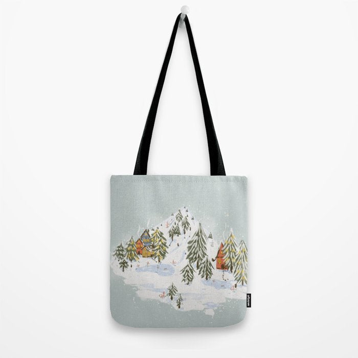 Winter wonderland illustration  Tote Bag Gallery Image 2