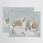 Winter wonderland illustration  Placemat Gallery Image 1