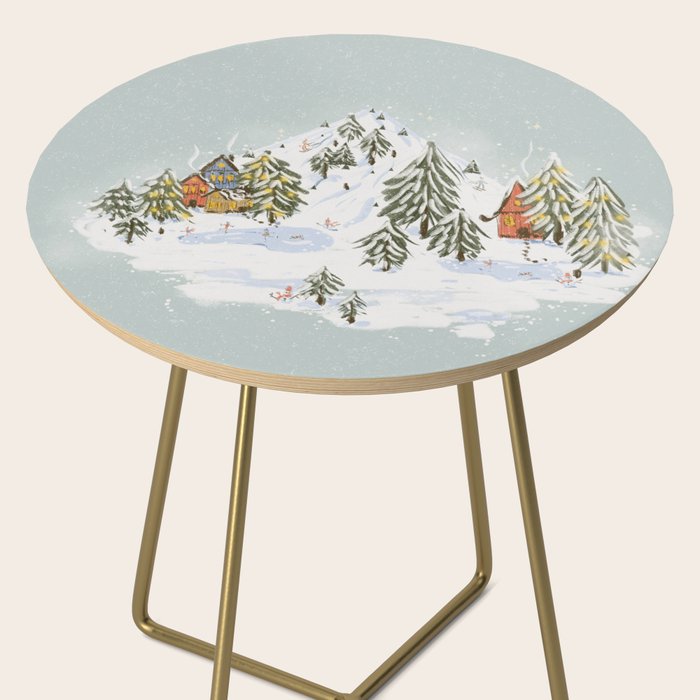 Winter wonderland illustration  Side Table Gallery Image 2