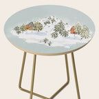 Winter wonderland illustration  Side Table Gallery Image 2