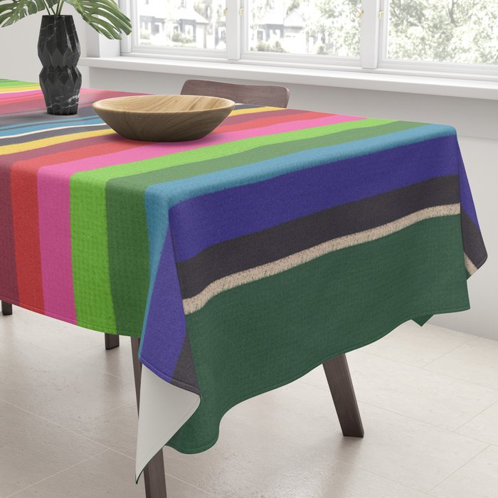 Folk abstract pattern #6 Tablecloth Gallery Image 3