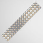 Geometric Aztec - Neutral Brown and Gray Table Runner Gallery Image 3