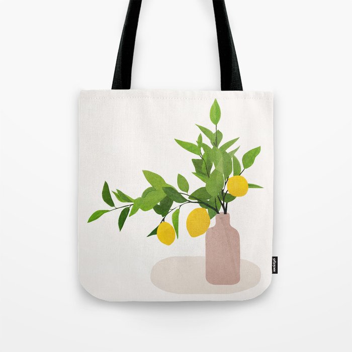 Lemon Branches III Tote Bag Gallery Image 1
