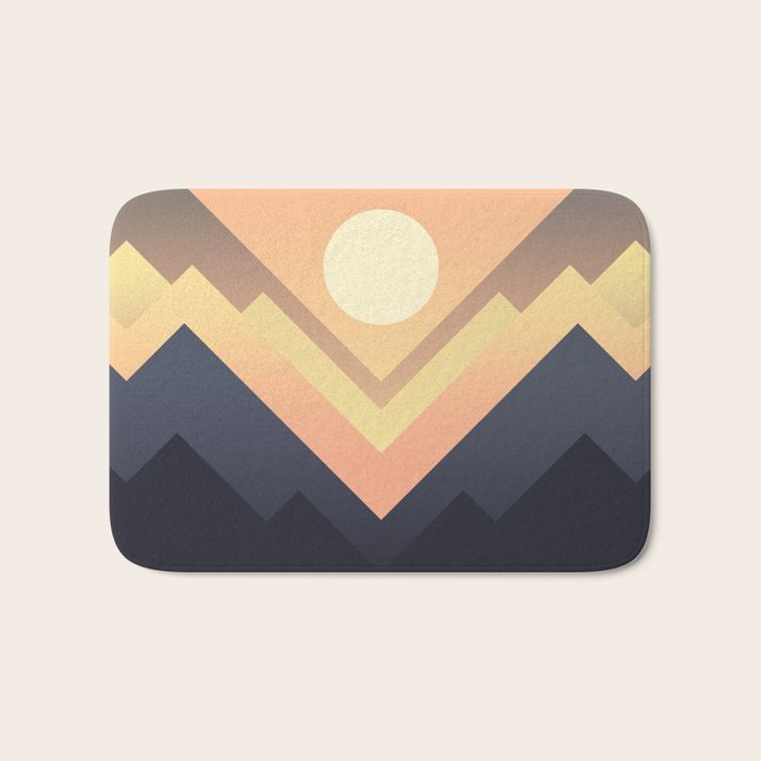 The Sun Rises Bath Mat Gallery Image 1