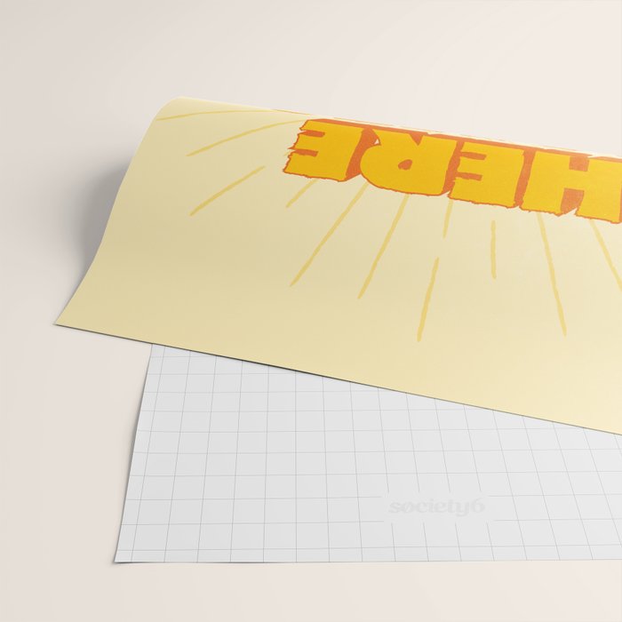 Here Comes The Sun | Sunburst Edition Wrapping Paper Gallery Image 2