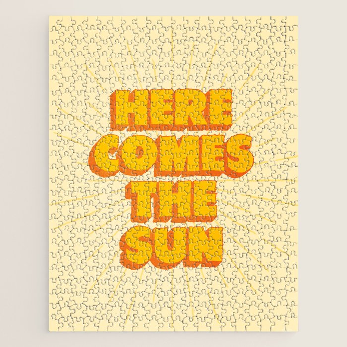 Here Comes The Sun | Sunburst Edition Jigsaw Puzzle Gallery Image 1