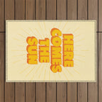 Here Comes The Sun | Sunburst Edition Outdoor Rug Gallery Image 1