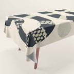 Black and White Snake Tablecloth Gallery Image 1