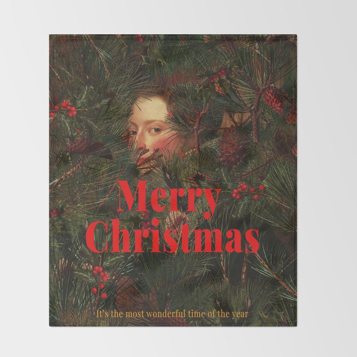 You Found Me Christmas Version Throw Blanket Gallery Image 2
